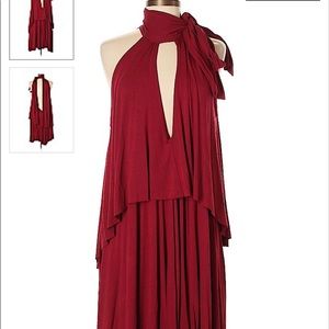 SOLD FP Beach Red Cover Up Dress